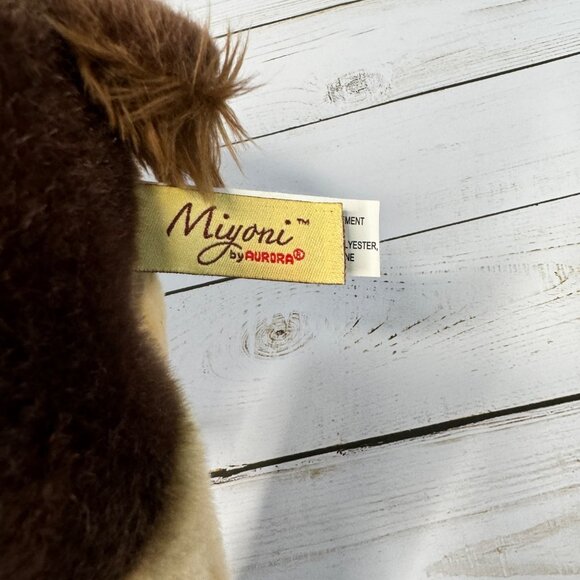 Aurora Miyoni Moose Plush Toy Cute & Cuddly Realistic Stuffed Animal - 15" Tall - Picture 9 of 14